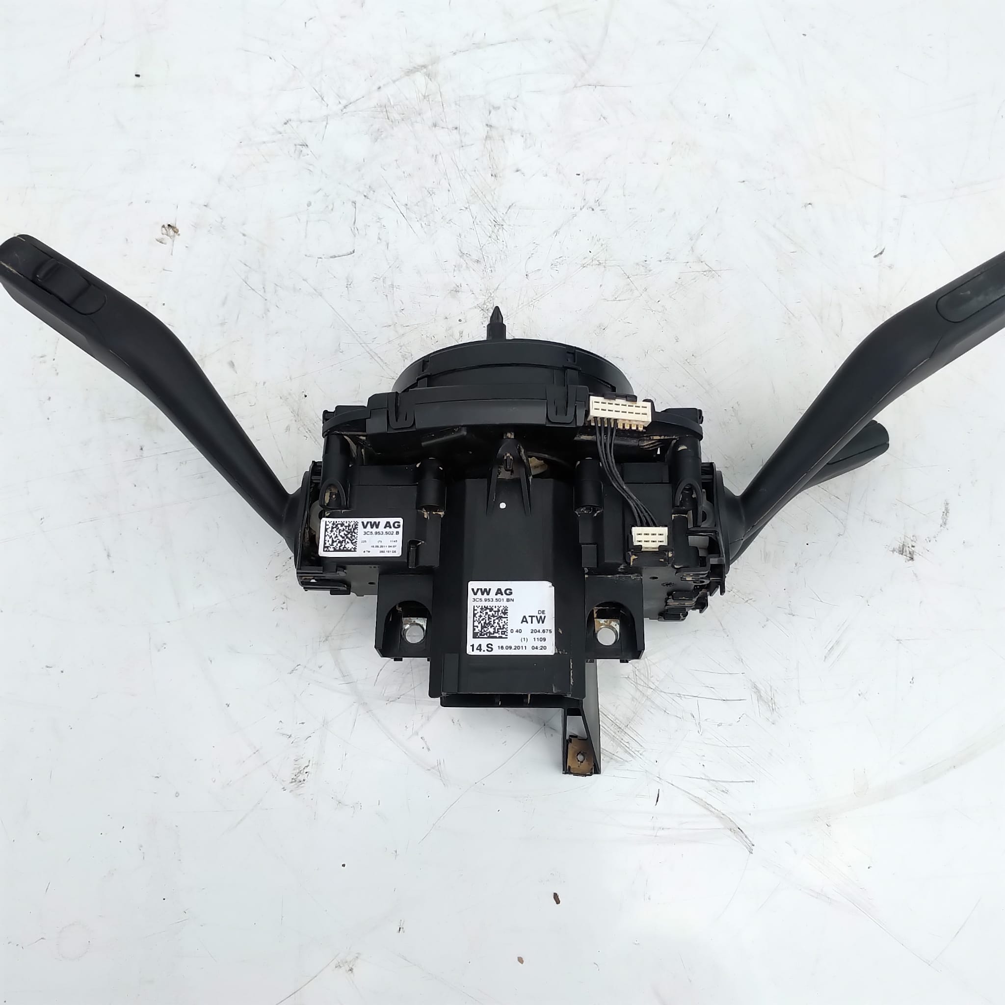 Ansamblu manete cu spirală volan VW Passat B7 / CC, Seat Exeo – tempomat, 3C5953501BN + 5K0953569AB
