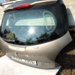 Ușă stânga față Peugeot 208 (2012–2019) completă, cu oglindă electrică, gri-bej metalizat - imagine 2