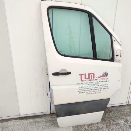 Ușă dreapta față Mercedes Sprinter W906 / VW Crafter (2006–2018), completă, albă