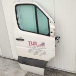 Ușă dreapta față Mercedes Sprinter W906 / VW Crafter (2006–2018), completă, albă